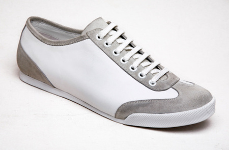 Contemporary white shoes