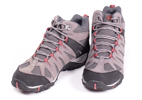 Grey Hiking Shoes
