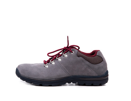Grey seud men shoes